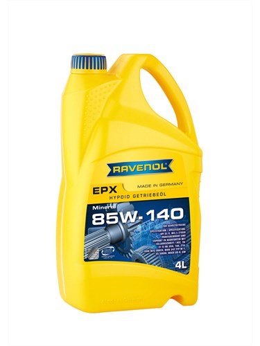 Масло трансмиссионное RAVENOL Getriebeoel EPX SAE 85W-140 GL-5 (4л) new